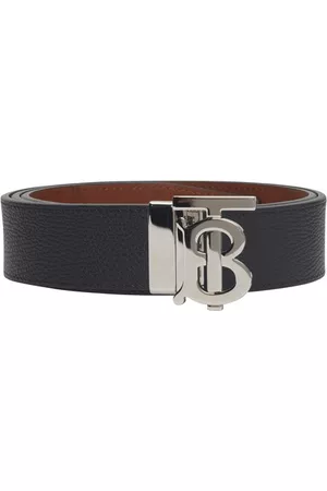 Burberry Belts - Reversible Monogram Motif Leather Belt