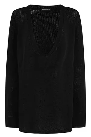 ANN DEMEULEMEESTER Carolina Knitted Body Fit Tunic
