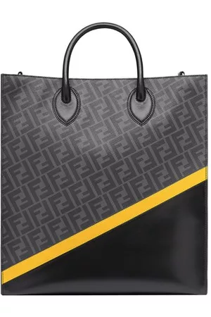 Fendi Diagonal Vertical Tote