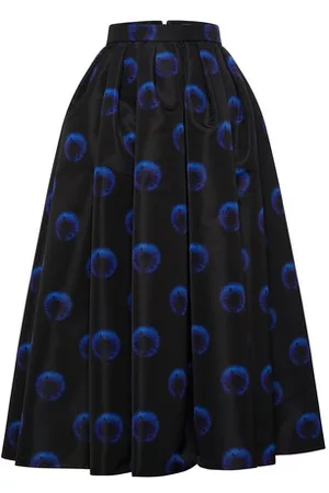 Alexander McQueen Women Midi Skirts - Pleated midi skirt