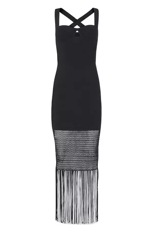 GALVAN Women Fringe Dresses - Fringe Diana Dress