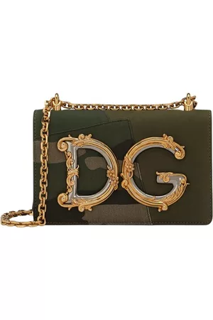 Dolce & Gabbana DG Girls Patchwork Denim Crossbody Bag