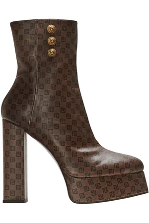 LOUIS VUITTON Monogram Stretch Fabric Silhouette Ankle Boots 36.5
