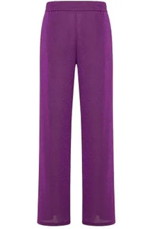 Epilogue Ladies Twill Cotton Trousers - Purple | Konga Online Shopping