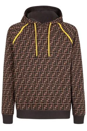 Brown clearance fendi hoodie