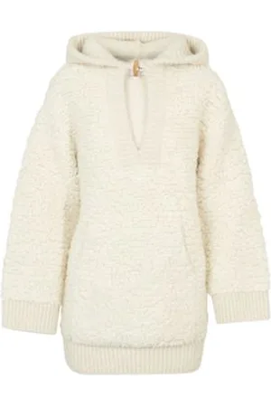 Céline Sweater with hood in alpaca wool