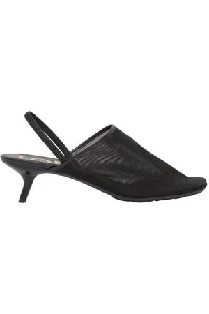 Loewe Petal mesh sling-back mule 45