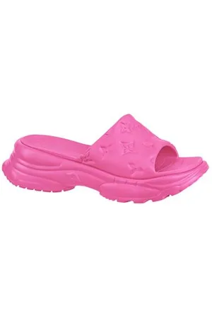 LOUIS VUITTON Pool 55 Flat Comfort Mules