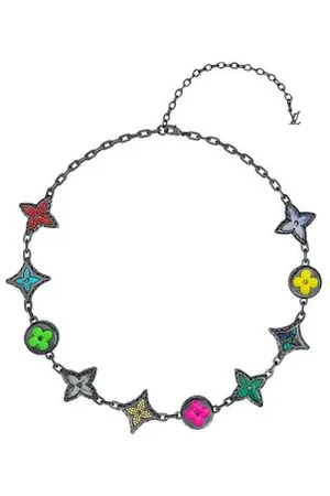 LOUIS VUITTON Monogram Big Party Necklace