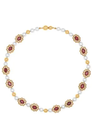 LOUIS VUITTON LV Dynasty Flower Necklace