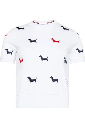 Thom Browne Cotton milano short sleeved t-shirt