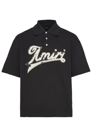 AMIRI Distressed polo