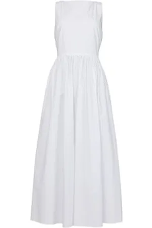 MATTEAU Tie Back midi dress