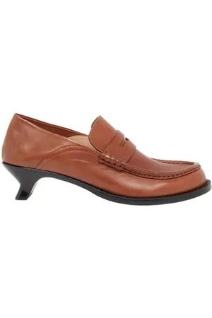 Loewe Campo calf leather loafers