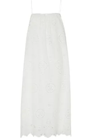 MATTEAU Broderie Cami midi dress