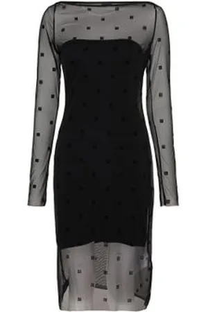 Givenchy 4G lace and diamanté midi dress