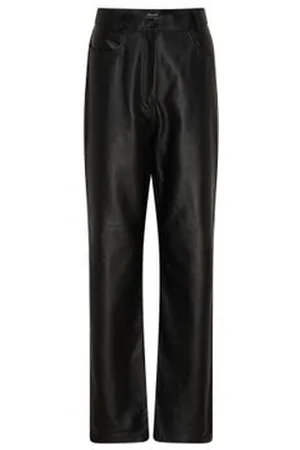 Totême Straight leather pants
