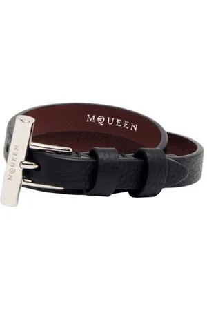 Alexander McQueen Cross-bar double wrap belt