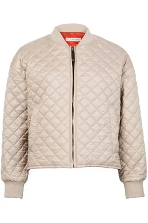 Max Mara Licia quilted bomber jacket