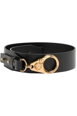 VERSACE Calf leather belt