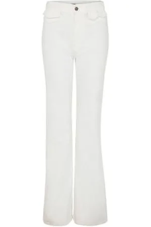 Chloé High-waisted flared denim jeans