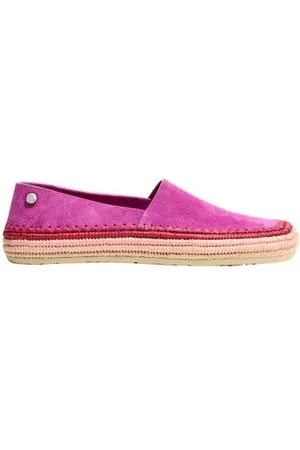 Loewe Rio suede and raffia espadrilles