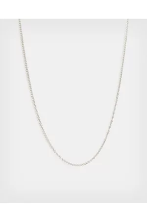 AllSaints Curb Sterling Silver Chain