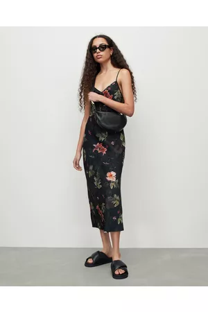 AllSaints Bryony Viviana Midi Dress