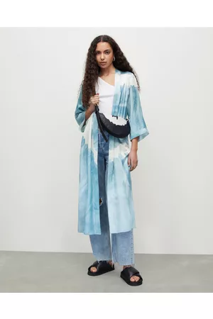 AllSaints Women Kimonos - Carine Mariana Silk Blend Kimono