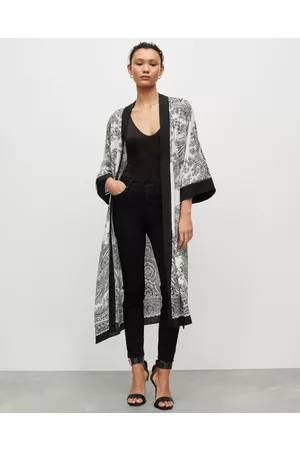 AllSaints Women Kimonos - Elia Rafaela Paisley Longline Kimono