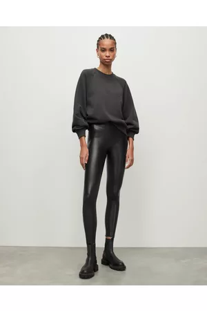 AllSaints Women Leggings - Cora High Rise Faux Leggings