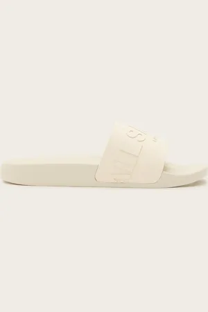 AllSaints Biggy Slip On Logo Slides