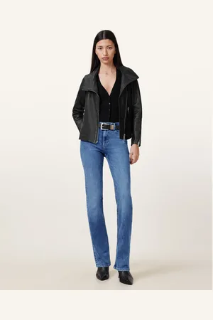 AllSaints Haldan Slim Bootcut Stretch Denim Jeans