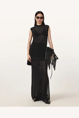 AllSaints Yuri Knitted Maxi Skirt