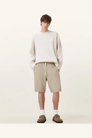 AllSaints Helix Straight Leg Sweat Shorts