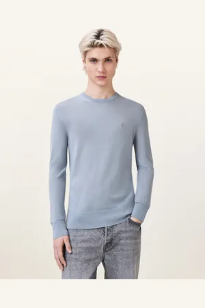 AllSaints Mode Merino Wool Ramskull Sweater
