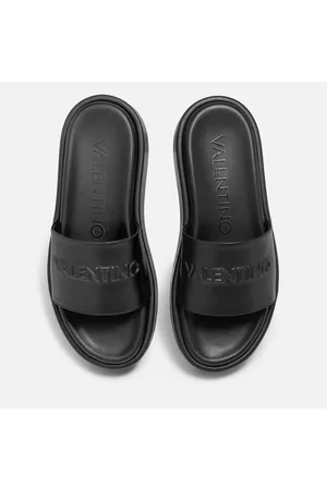 VALENTINO Women Sandals - Women's Leather Flatform Sandals
