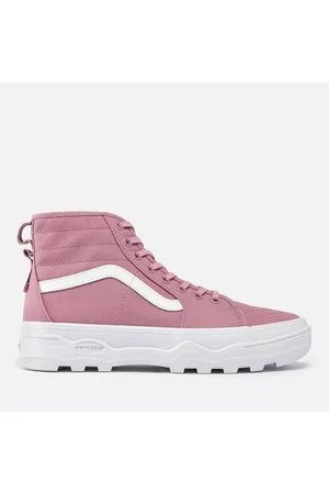 Vans Women Sneakers - Sentry SK8-Hi Suede and Canvas-Blend Trainers