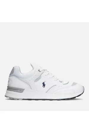 Ralph Lauren Men Sneakers - Men's Leather and Mesh Trainers