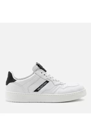 VALENTINO Apollo Leather and Suede-Blend Basket Trainers