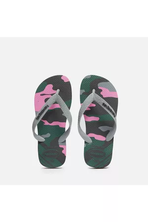 Havaianas Girls Flip Flops - Girls Camo Flip Flops