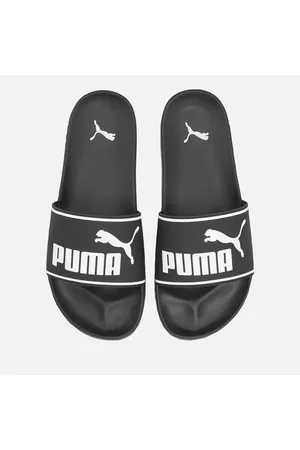 PUMA Leadcat 2.0 Contrast Faux Leather Sliders - UK 3