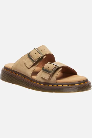 Dr. Martens Josef Suede Double-Strap Sandals - UK 3
