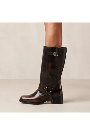 ALOHAS Rocky Brushed Leather Boots