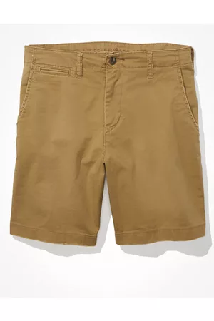 American Eagle Outfitters Flex 9 Lived-In Khaki Short Men