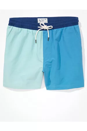 American Eagle Outfitters 5.5 Colorblock Swim Trunk Men's XS