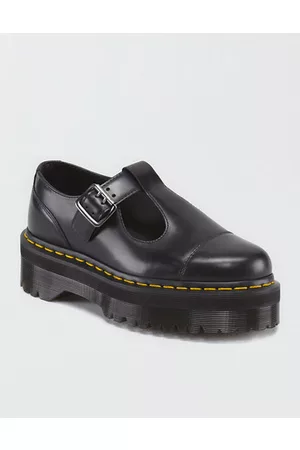American Eagle Outfitters Dr. Martens Womens Bethan Leather Platform Shoes Women