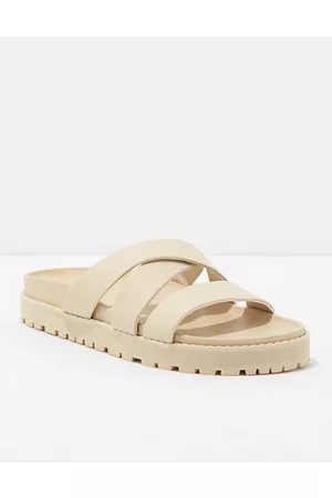American Eagle Outfitters Strappy Chunky Slide Sandal Women's 5