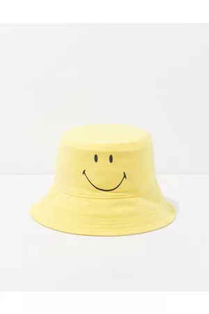 American Eagle Outfitters Women Hats - Reversible Smiley Bucket Hat Women's One Size
