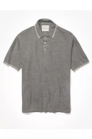 American Eagle Outfitters Men Polo T-Shirts - Short-Sleeve Sweater Polo Shirt Men's XS